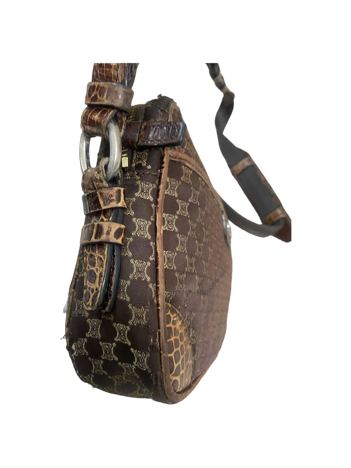 Celine Auth Vintage Celine Crossbody Sling Bag Size ONE SIZE - 8 Thumbnail