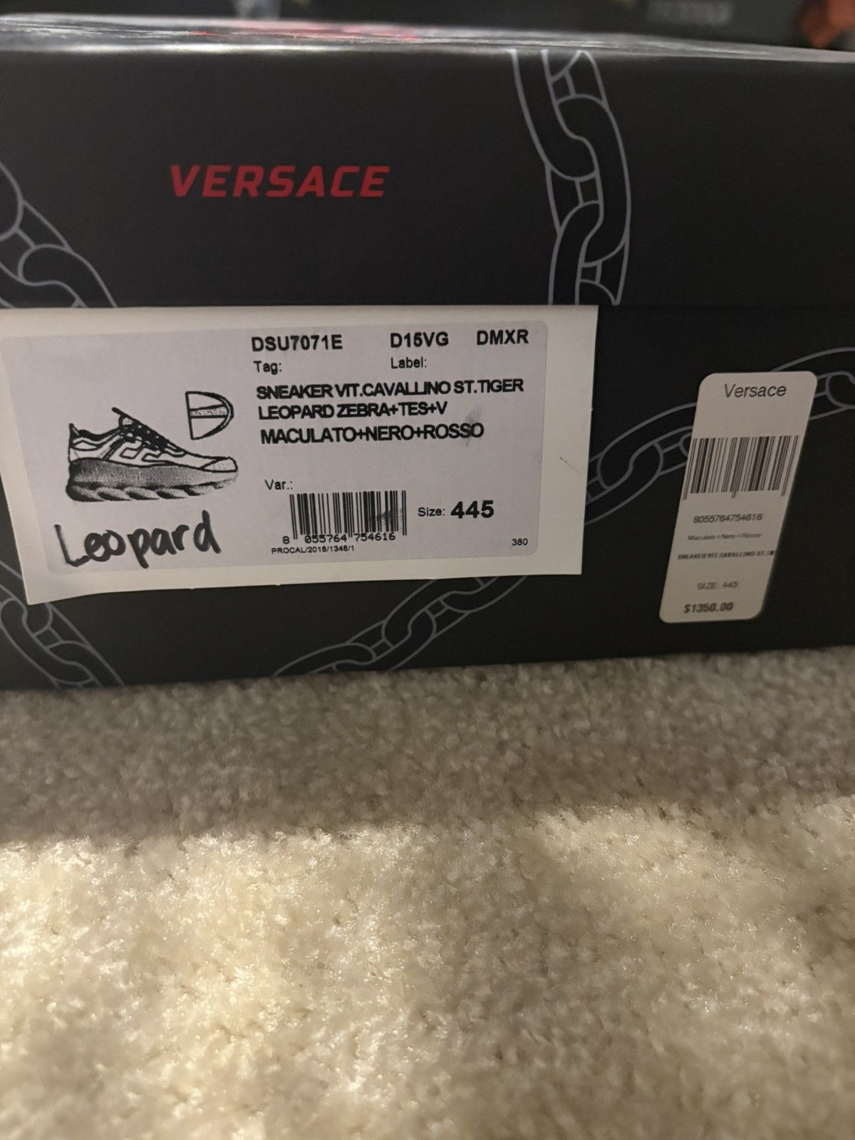 Versace Versace multi color safari sneakers Size US 11.5 / EU 44-45 - 10 Thumbnail