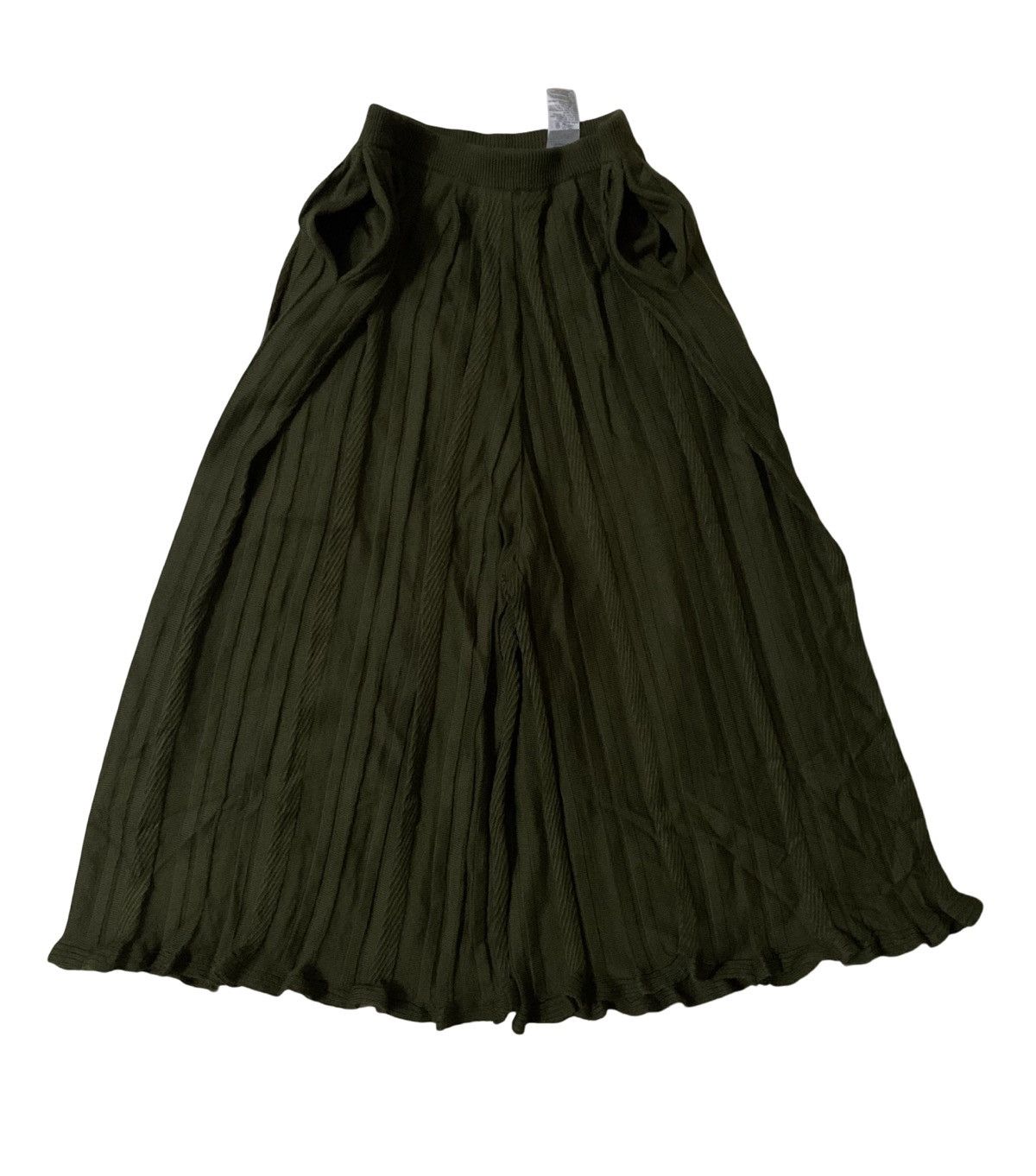 Issey Miyake 💥Issey Miyake Ne-Net Crinkled Plissé Palazzo Wide-Leg Size 32" / US 10 / IT 46 - 2 Thumbnail