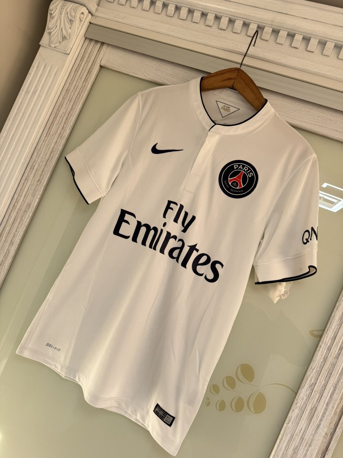 Nike PSG Paris Saint Germain 2014-2015 Away Soccer Jersey Kit Size US S / EU 44-46 / 1 - 3 Thumbnail