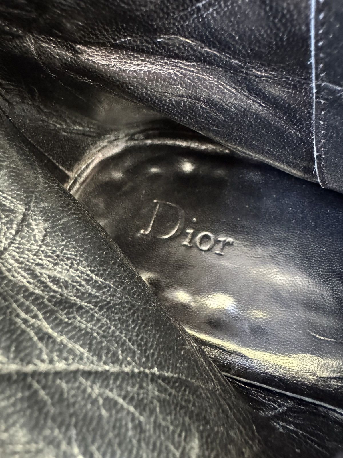 Dior Dior homme Noir boots by Hedi Slimane Size US 10.5 / EU 43-44 - 14 Thumbnail