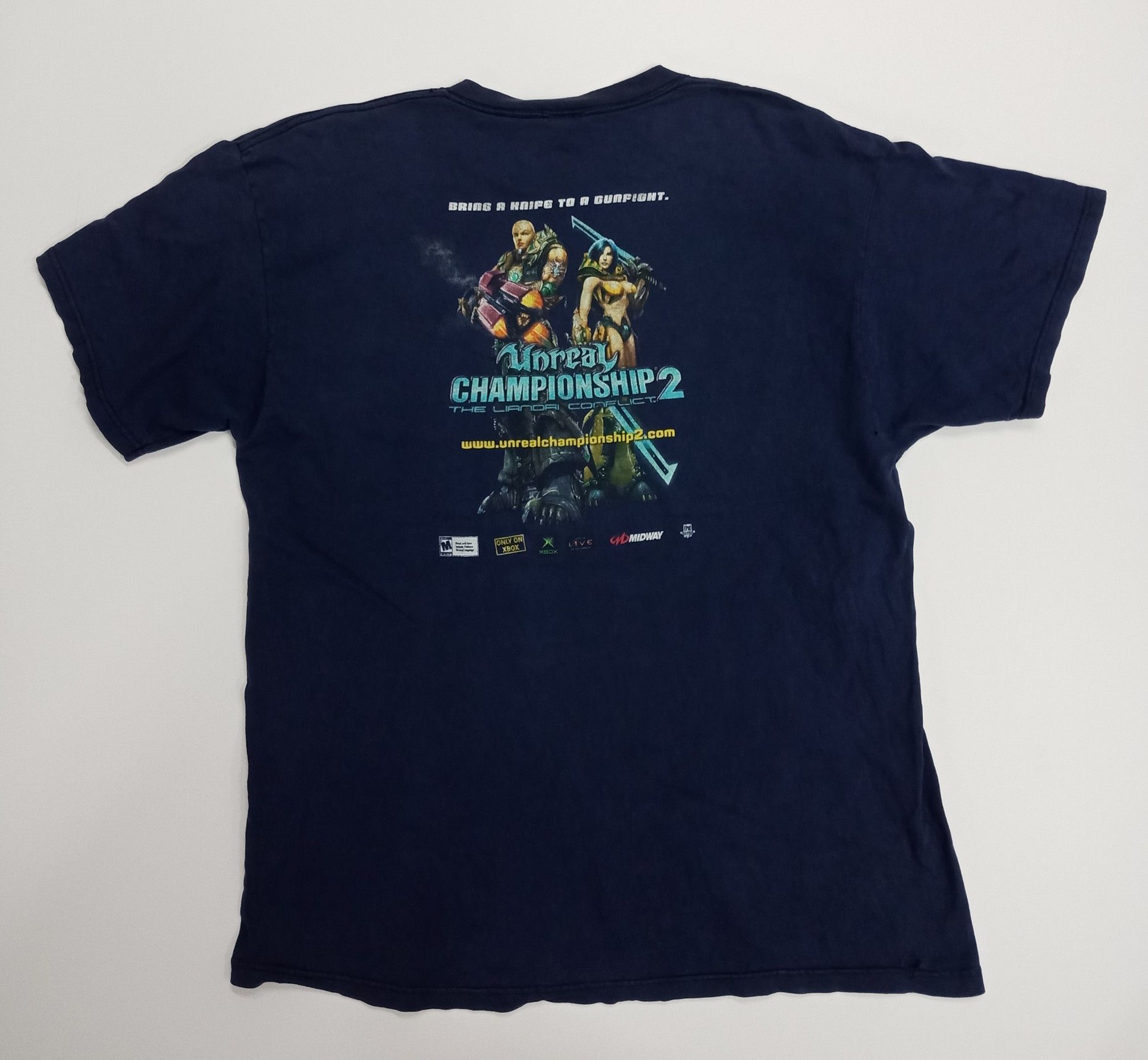 Playstation × Vintage Unreal Championship 2 " The Liandri Conflict 2" #A Size US L / EU 52-54 / 3 - 1 Thumbnail