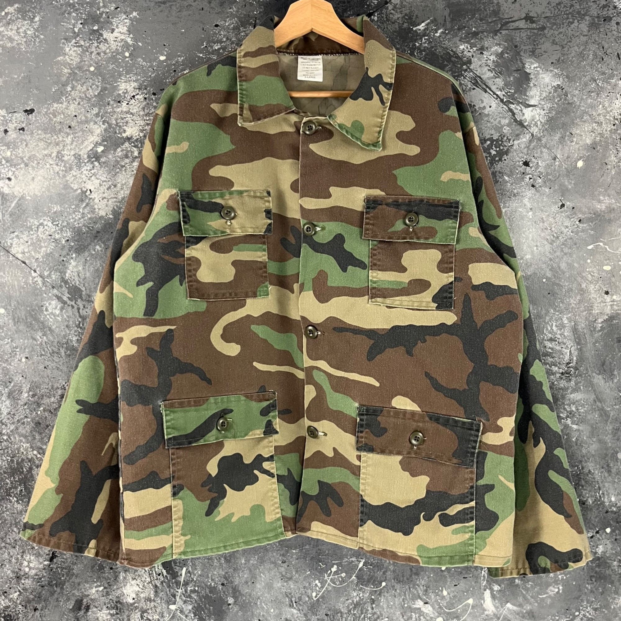 Vintage Vintage 90’s Military light jacket Size US XL / EU 56 / 4 - 1 Thumbnail