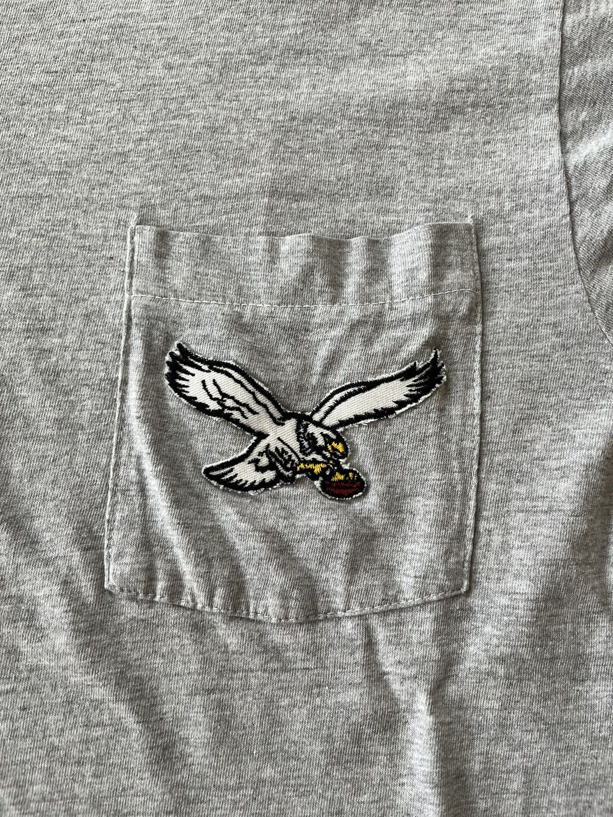 Fruit Of The Loom RARE VINTAGE 80’S NFL PHILADELPHIA EAGLES BLANK T-SHIRT Size US M / EU 48-50 / 2 - 5 Thumbnail