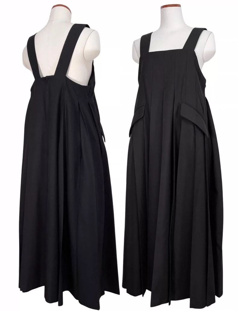 Comme des Garcons Comme Des Garcons Pleated wool suspender dress Size S / US 4 / IT 40 - 5 Thumbnail