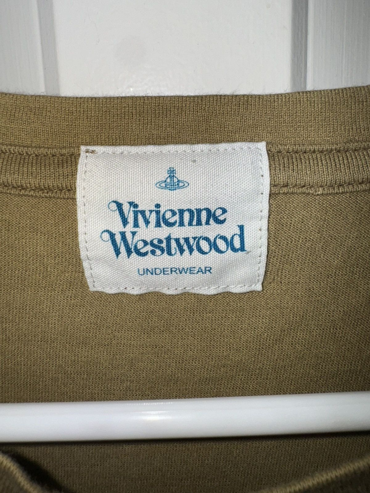 Vivienne Westwood Vivienne Westwood Men’s Embroidered Brown Undershirt Size US M / EU 48-50 / 2 - 4 Thumbnail