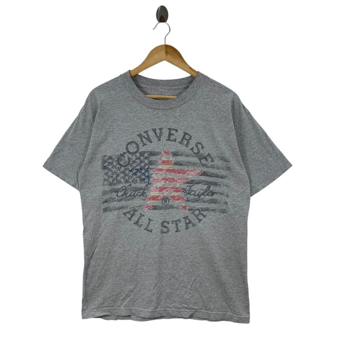 Converse Vintage CONVERSE ALL STAR Chuck Taylor Tee Shirt Top USA Size M / US 6-8 / IT 42-44 - 4 Thumbnail