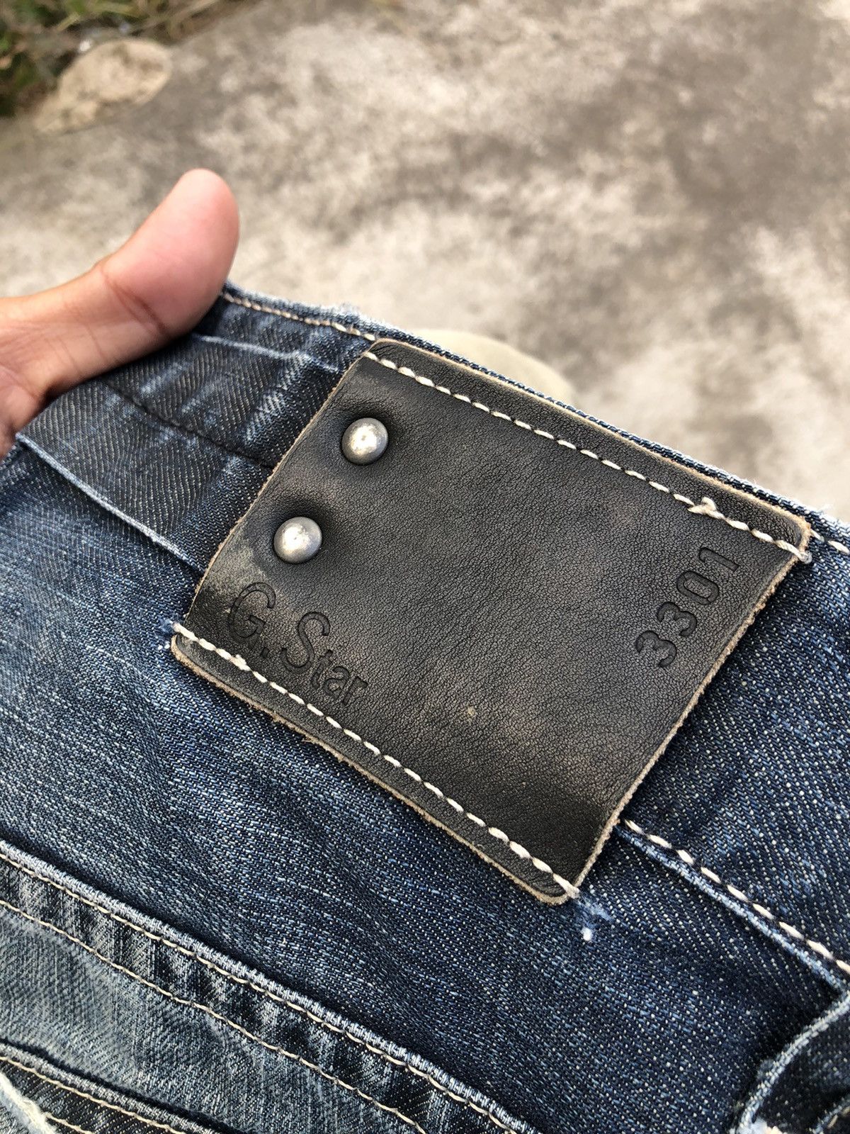 G-Star BAGGY DISTRESSED DENIM BY GSTAR RAW Size US 30 / EU 46 - 5 Thumbnail