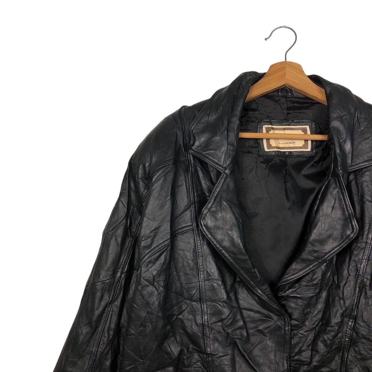 Japanese Brand 📌Vintage Chore Leather Jacket Elcoint Issey Miyake Size US M / EU 48-50 / 2 - 8 Thumbnail
