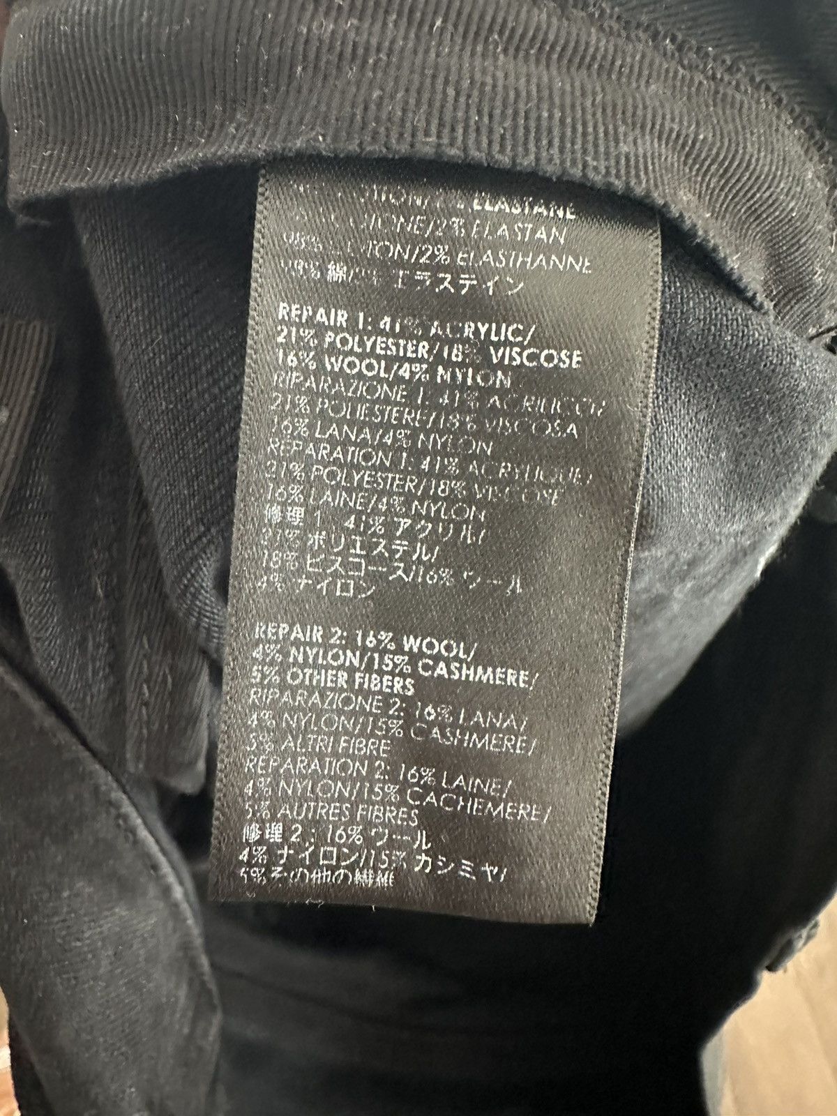 Amiri Amiri Grudge Patch Jeans Size US 34 / EU 50 - 6 Thumbnail