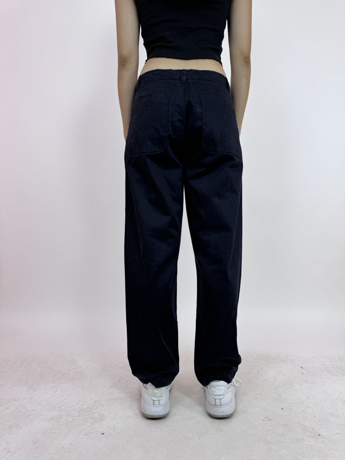 Cos × Japanese Brand COS pleated Trousers pants Womens size EUR 46 Size 30" / US 8 / IT 44 - 2 Thumbnail