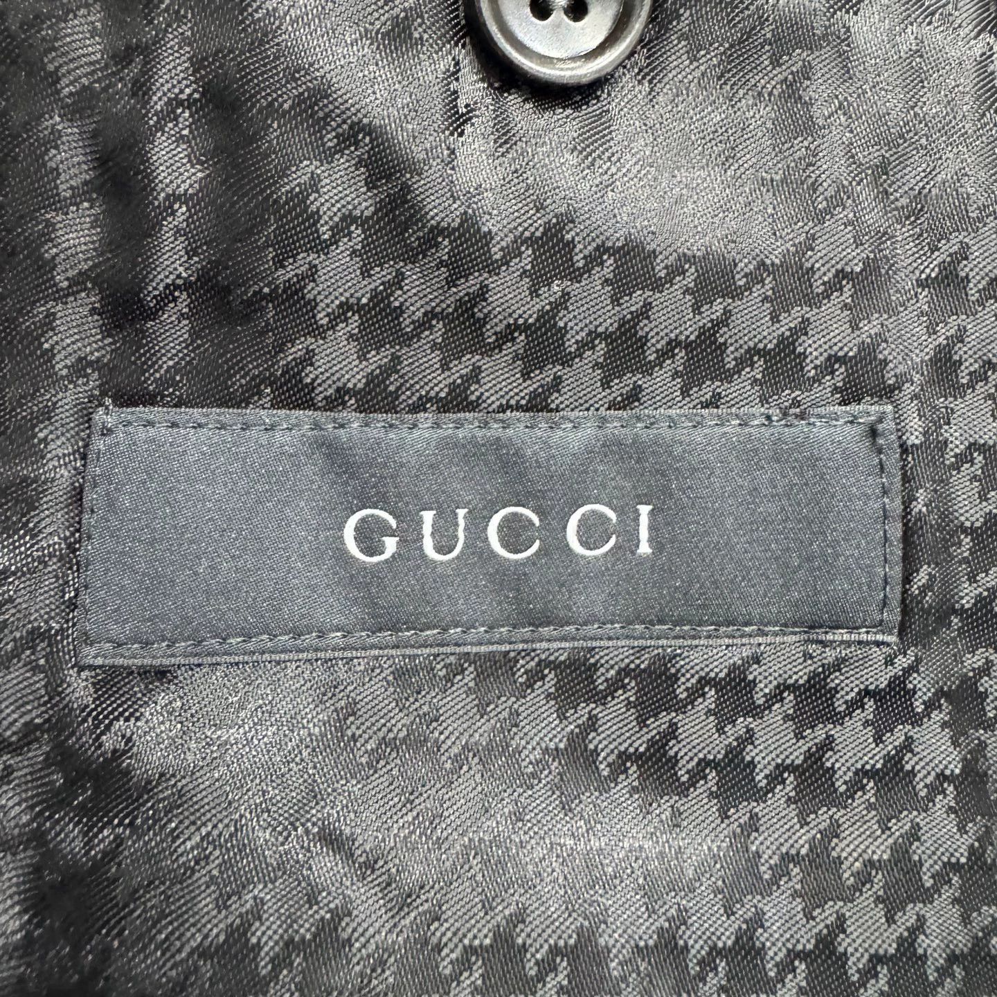 Gucci Gucci Check Wool Blazer 44 Size 40R - 2 Thumbnail