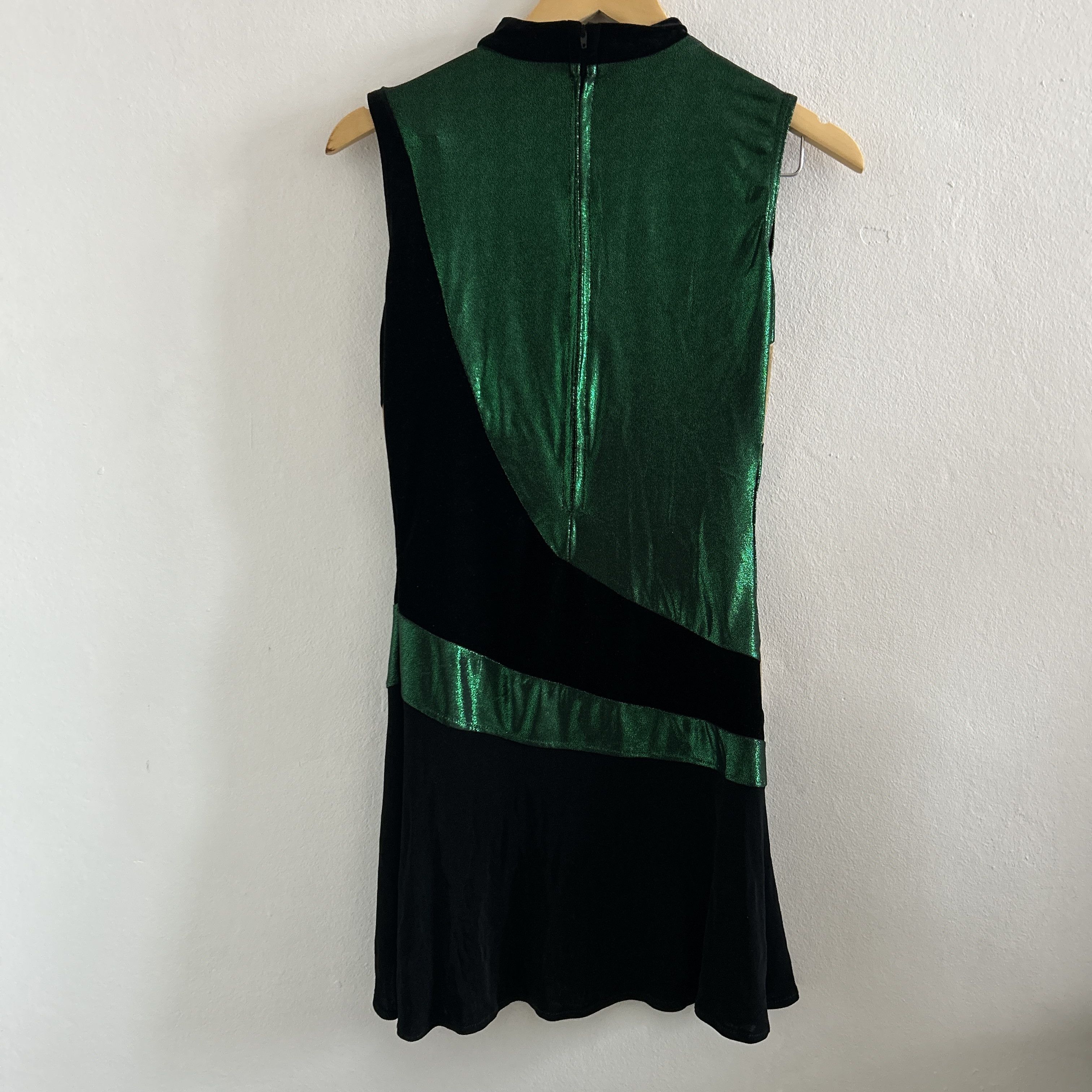 Vintage Vintage 70s Majorette Mini Dress Size M / US 6-8 / IT 42-44 - 9 Thumbnail