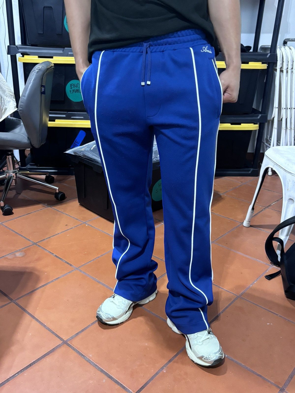 Amiri Amiri Western Blue Track Pant Size US 36 / EU 52 - 11 Thumbnail