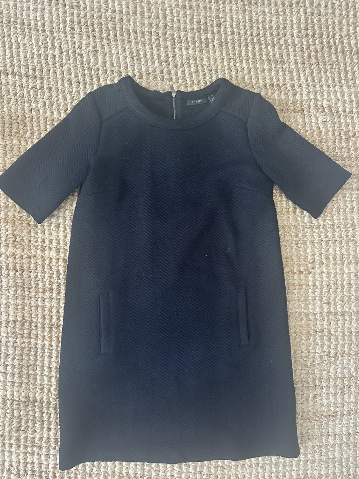 Other Halogen Black Sheath Dress 3/4 Raglan Sleeves size small Size S / US 4 / IT 40 - 1 Thumbnail
