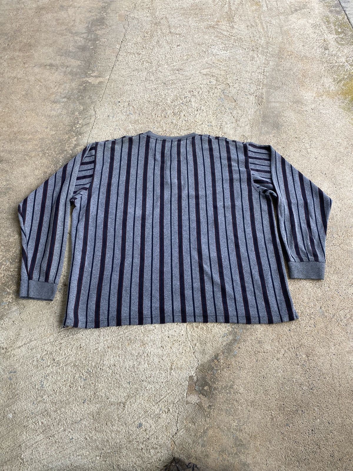 Coogi × Vintage Vintage Y2K Basic Equipment Grunge Stripe Boxy Shirt Size US XL / EU 56 / 4 - 4 Thumbnail