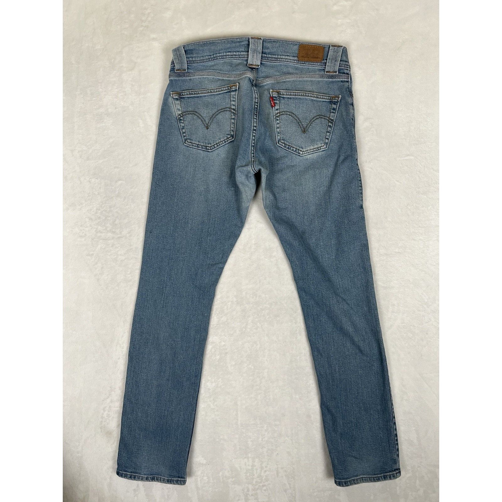 Levi's Vintage Levi’s Y2K Low Rise Denim Jeans Women’s 13 M JR Size 34" / US 12 / IT 48 - 6 Thumbnail