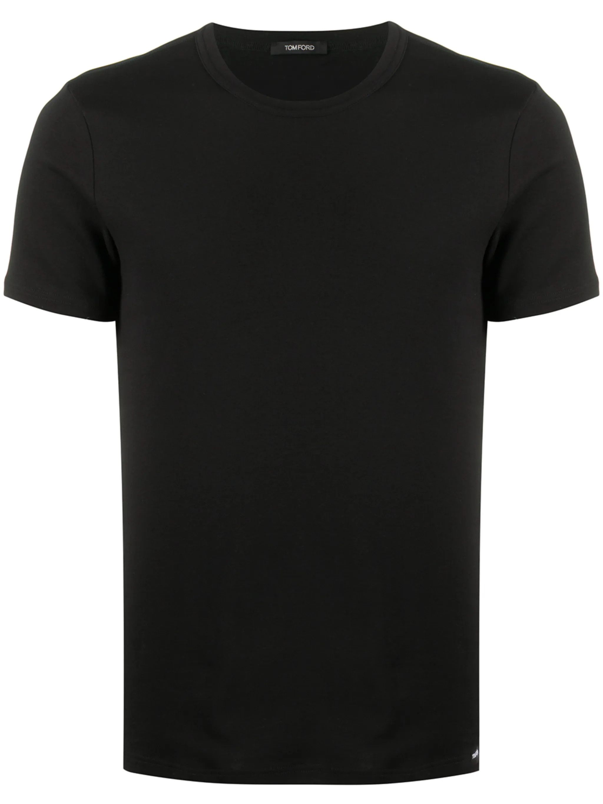 Tom Ford o1s22i1n0125 Cotton T-Shirt in Black Size US S / EU 44-46 / 1 - 1 Thumbnail