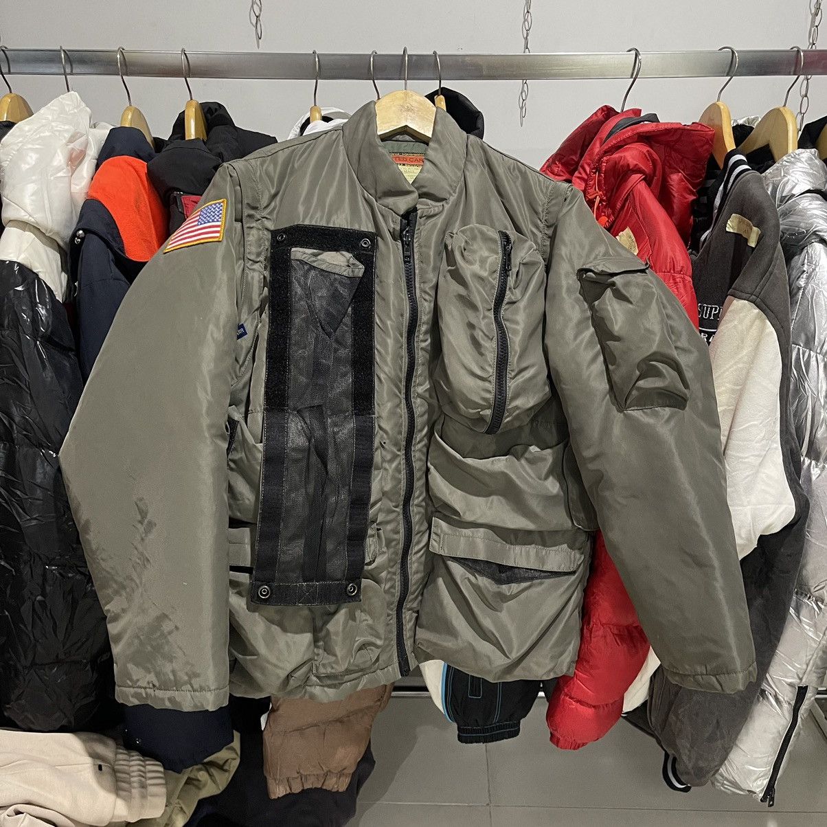 Alpha Industries × Buzz Rickson's RARE‼️ BUZZ RICKSON'S UTILITY JACKET MULTIPOCKET MILITARY Size US L / EU 52-54 / 3 - 2 Thumbnail