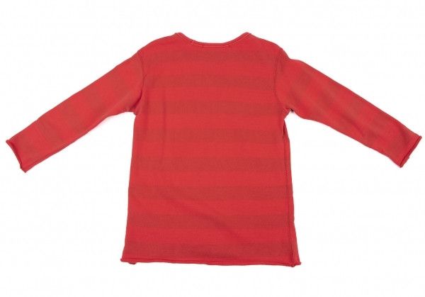 Junya Watanabe Sweatshirt Shadow Border Long Sleeve Red Size US S / EU 44-46 / 1 - 7 Thumbnail