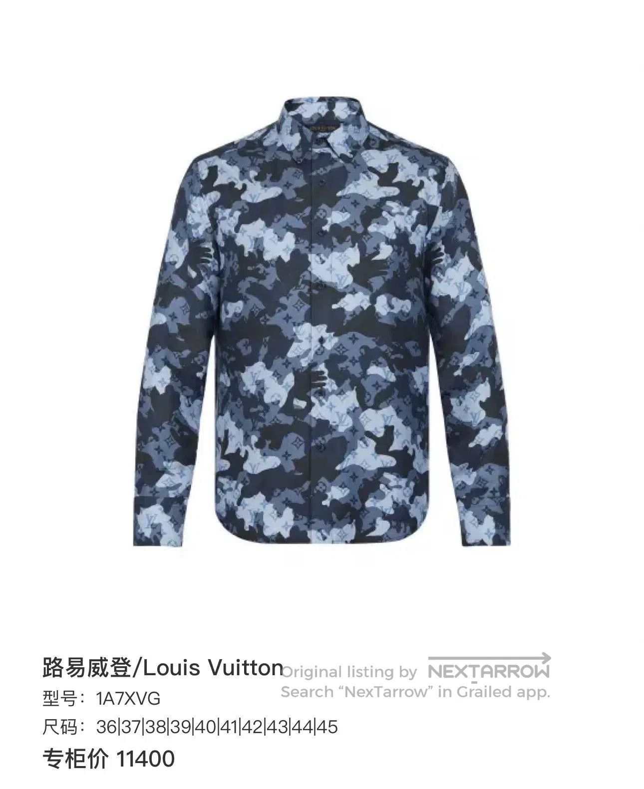 Louis Vuitton camouflage silk shirt by Louis Vuitton. Size US M / EU 48-50 / 2 - 7 Thumbnail