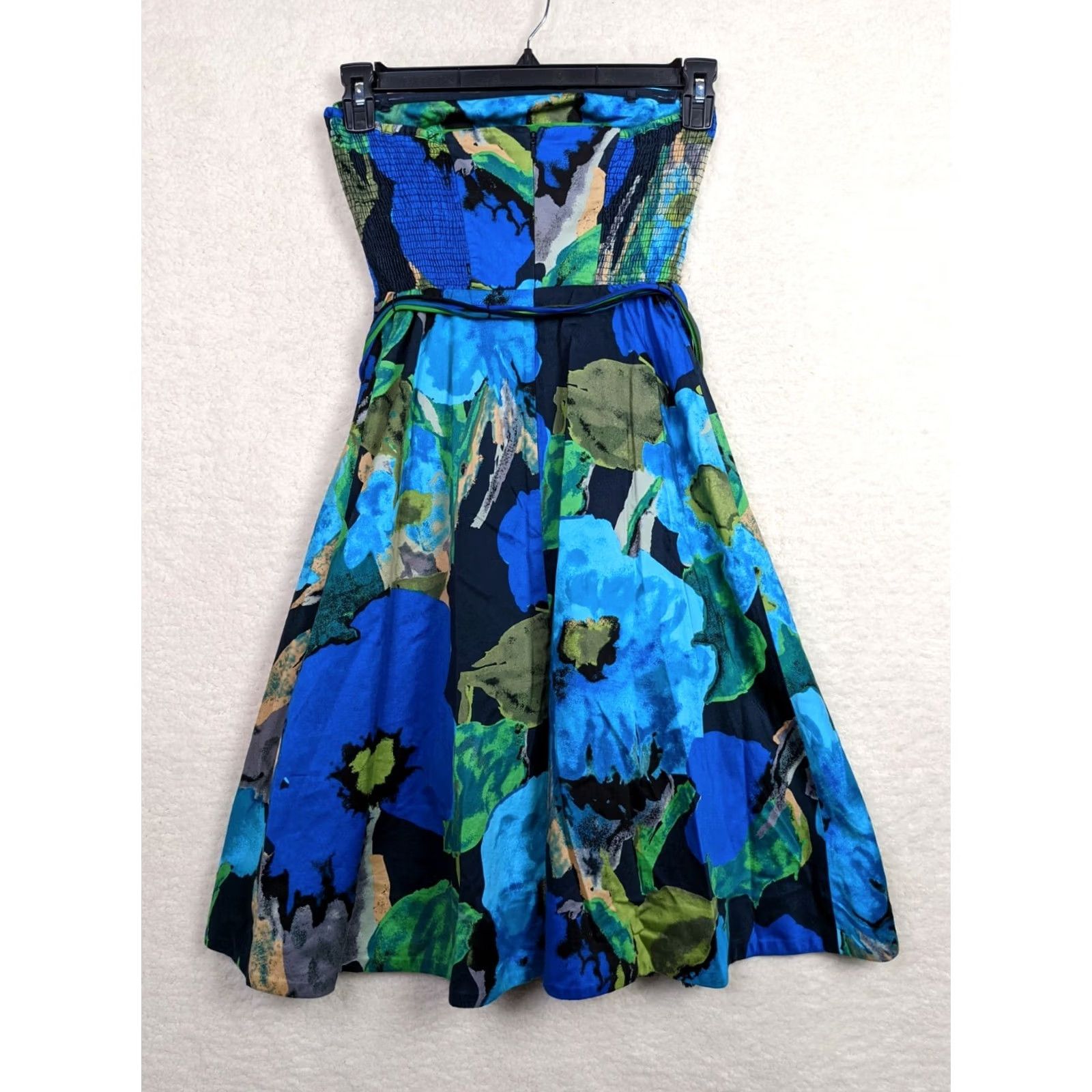 Anthropologie NWT Anthropologie Vanessa Virginia Shade Floral Off the Shoulder Dress Sz 4 Size S / US 4 / IT 40 - 3 Thumbnail