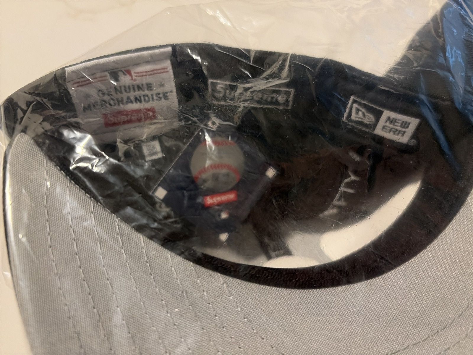 MLB × New Era × Supreme Supreme MLB Teams Box Logo New Era White Sox Size ONE SIZE - 4 Thumbnail