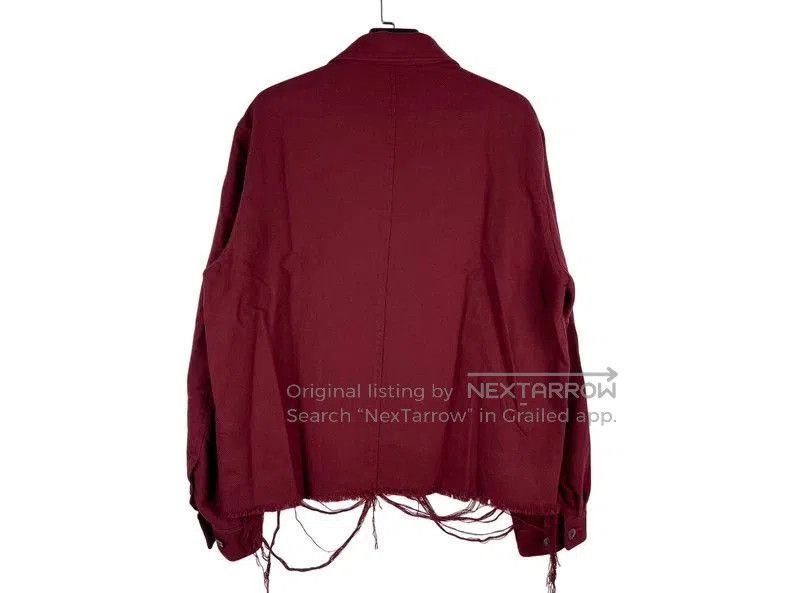 Undercover Undercover 24AW Fringe Distressed Red Jacket Size US L / EU 52-54 / 3 - 2 Thumbnail