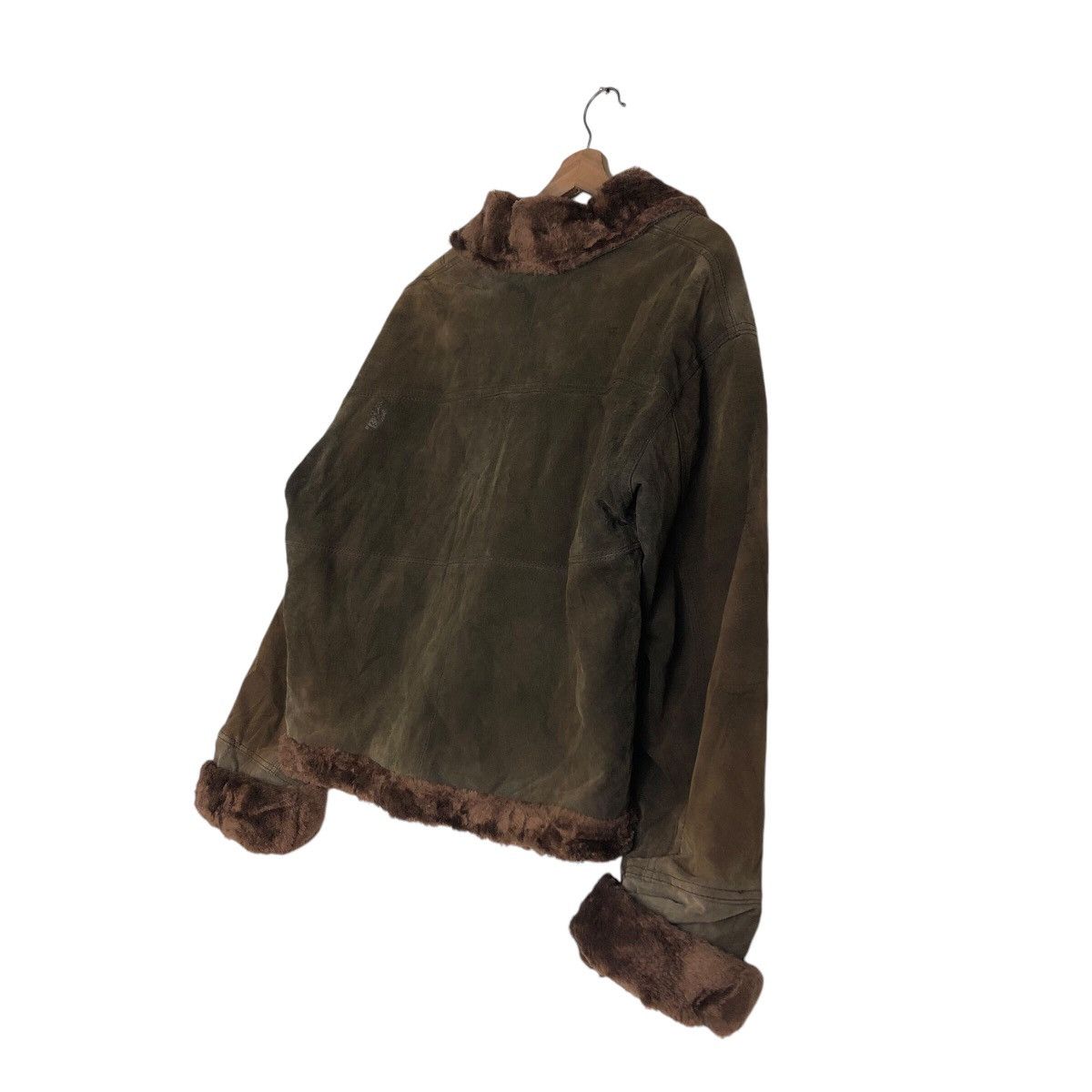 Designer 📌Doux tisow Femme Mink Fur Lining Cardigan Jacket Size US M / EU 48-50 / 2 - 11 Thumbnail