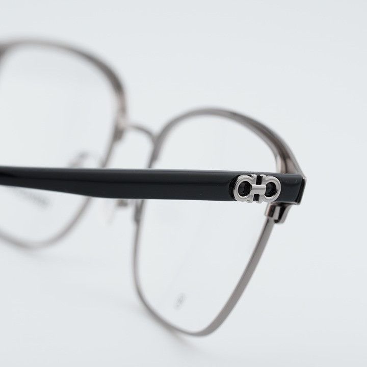 Salvatore Ferragamo Salvatore Ferragamo SF2225 038 Eyeglasses Black 53mm Frame Size ONE SIZE - 8 Thumbnail