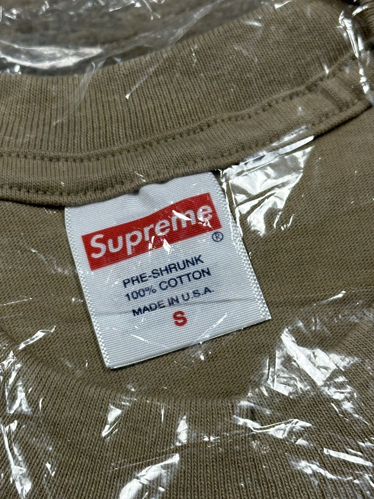 Supreme Supreme Crew 96 Tee - Khaki - S - SS24 Size US S / EU 44-46 / 1 - 5 Thumbnail