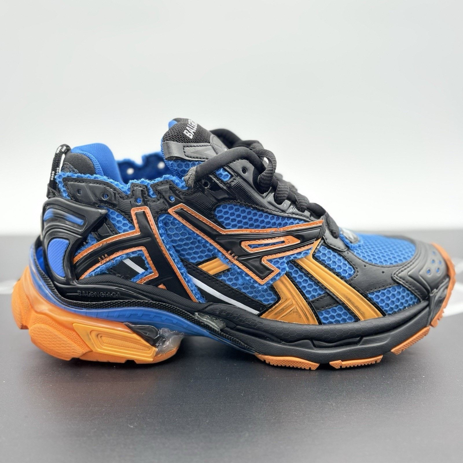 Balenciaga Balenciaga Runner ' Blue Orange Black ' | NEW! Size US 8 / EU 41 - 2 Thumbnail