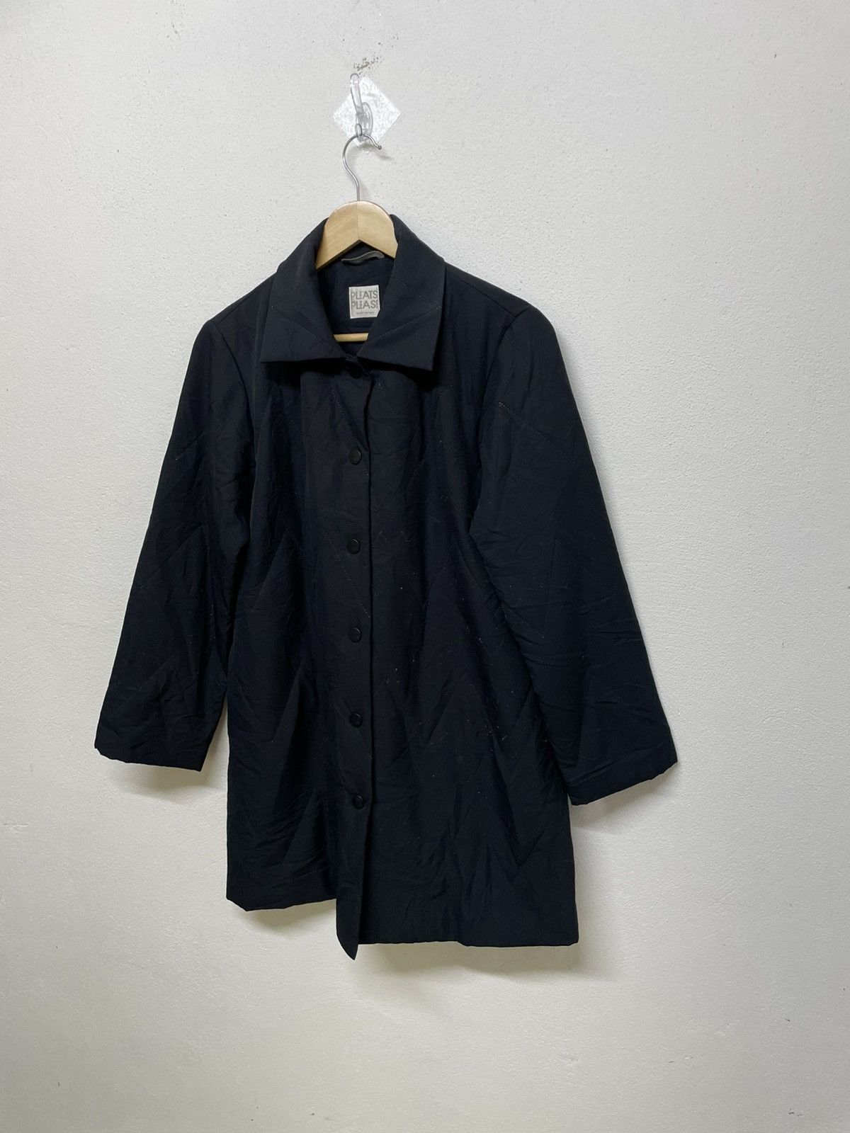 Pleats Please Issey Miyake Vintage Pleats Please Issey Miyake Button Down Coat Jacket Size US M / EU 48-50 / 2 - 4 Thumbnail