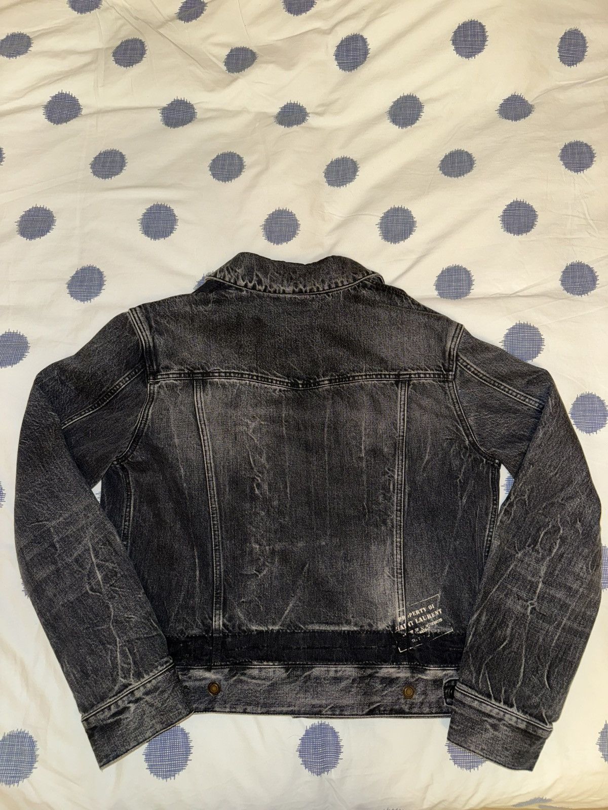 Saint Laurent Paris Saint Laurent Denim Jacket Size US S / EU 44-46 / 1 - 2 Thumbnail