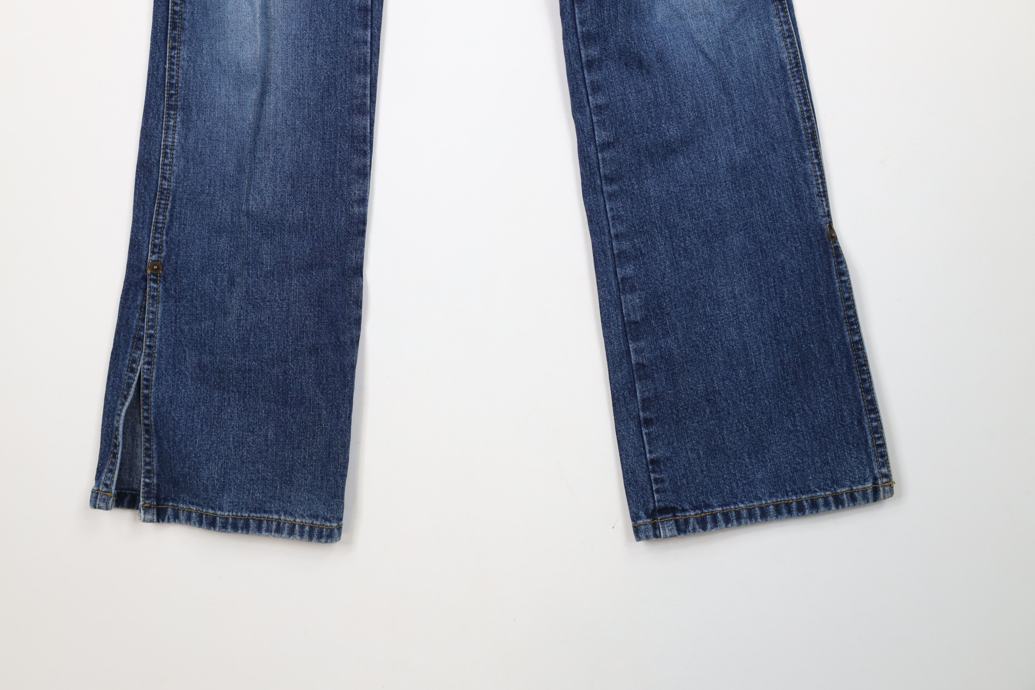 Abercrombie & Fitch × Vintage Vintage 90s Y2K Abercrombie & Fitch Flared Denim Jeans USA Size 25" / US 0 / IT 36 - 4 Thumbnail