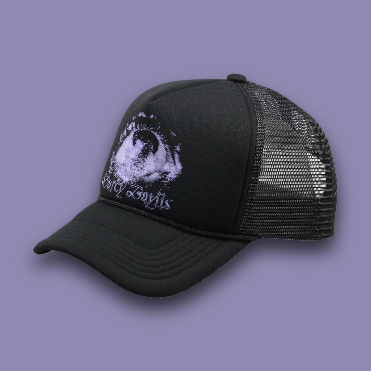 Copes 💜 copes Darcy Baylis Tranquilized Trucker Hat snapback Size ONE SIZE - 4 Thumbnail
