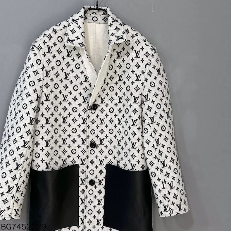 Louis Vuitton Louis Vuitton Monogram Reversible Long Coat- Size XS / US 0-2 / IT 36-38 - 2 Thumbnail