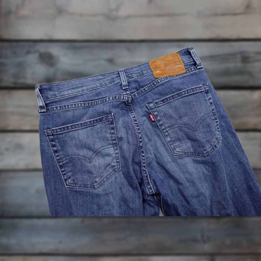 Levi's Levi's 511 Slim Taper Jeans Mens 32x32 Blue Medium Wash Stretch Denim Pants Jeans Pants Size US 32 / EU 48 - 1 Thumbnail