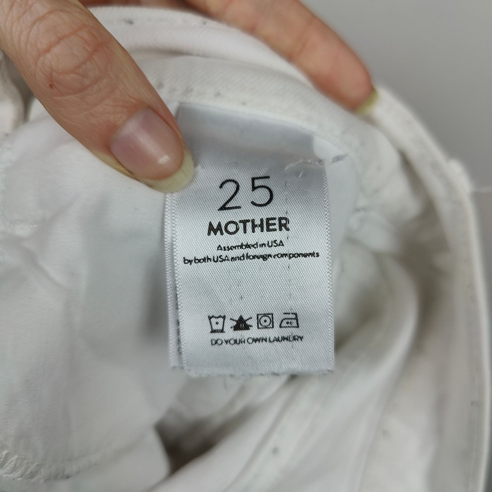 MOTHER Mother The Lace Up Dazzler Ankle Chew Jeans Womens 25 Size 25" / US 0 / IT 36 - 12 Thumbnail