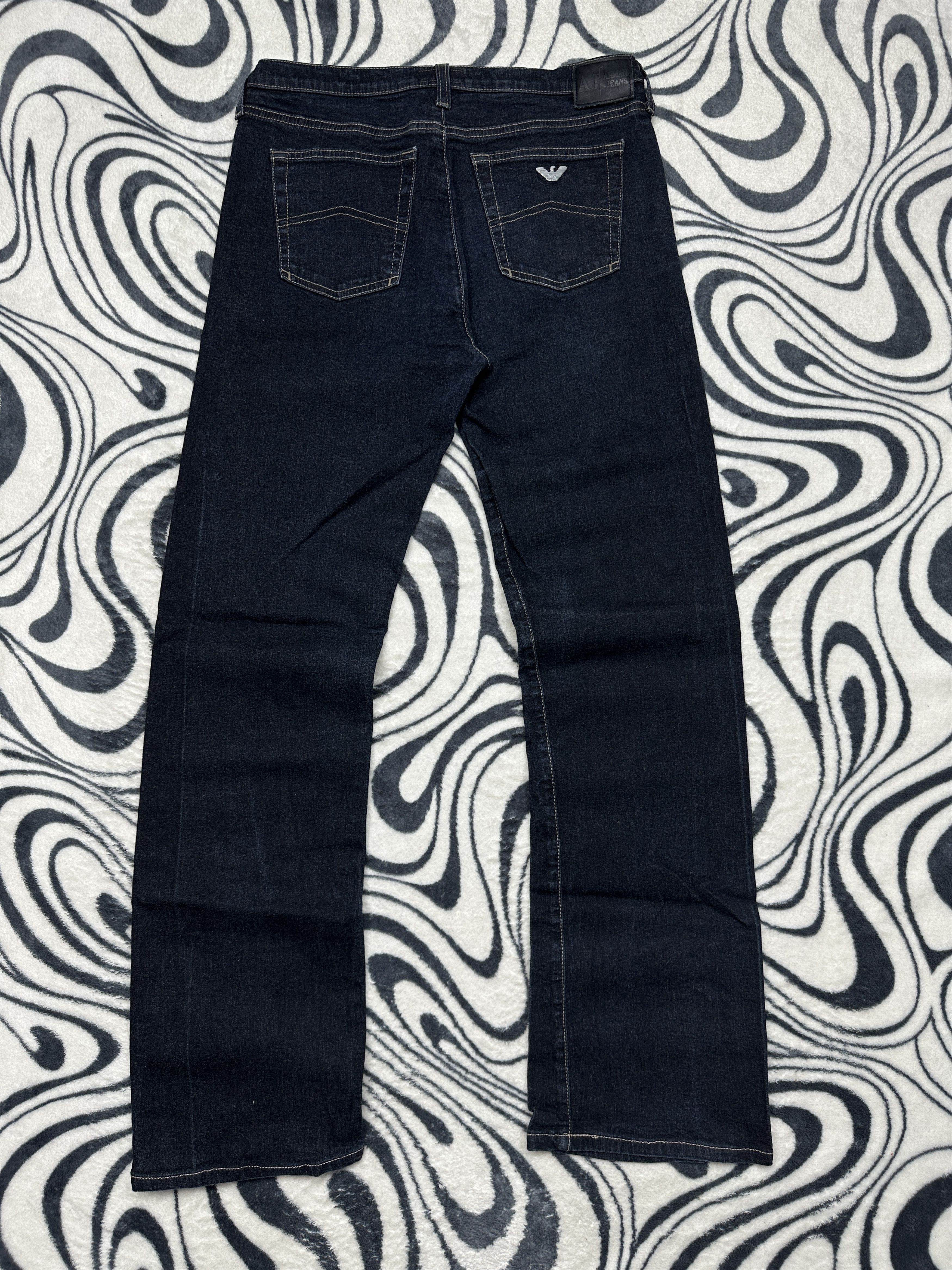 Armani Armani Jeans Mens Denim Pants Flared Jeans Size US 31 - 1 Thumbnail