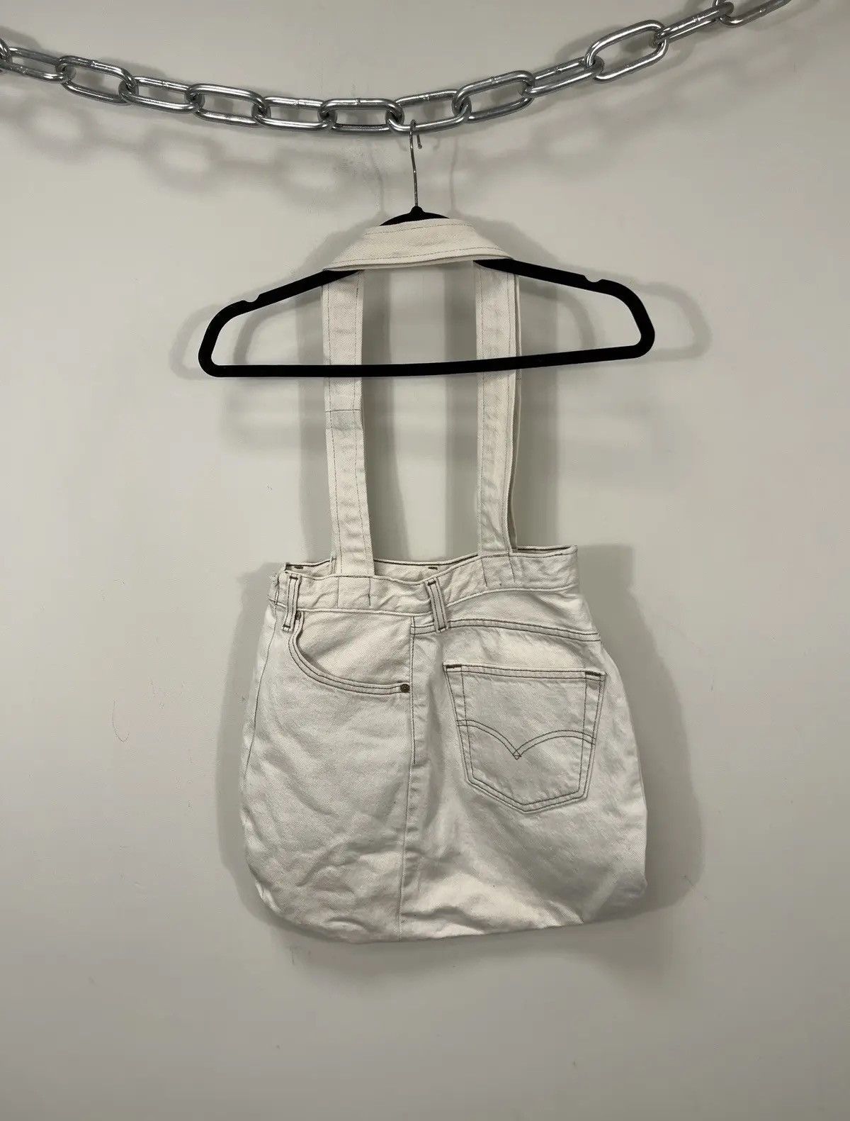 Levi's × Vintage Vintage Levi’s Custom Handmade 1/1 USA Hype Shopper Bag Size ONE SIZE - 8 Thumbnail