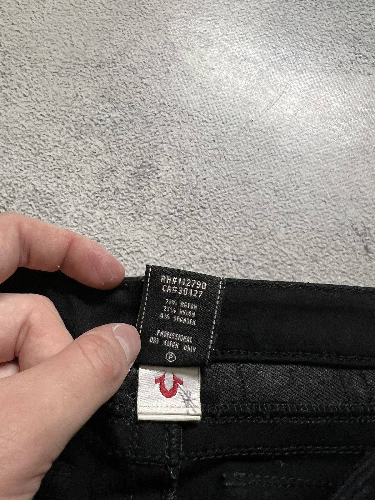 True Religion × Vintage Vintage Y2k True Religion USA Denim Jeans 00s Size 27" / US 4 / IT 40 - 12 Thumbnail