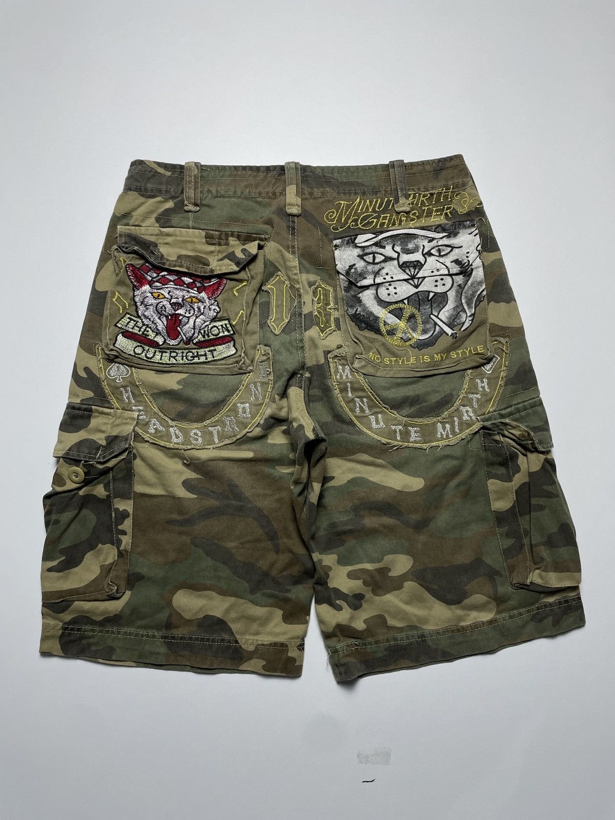 Ed Hardy Minute Mirth - Edhardy Style Short Pants Size US 32 / EU 48 - 7 Thumbnail