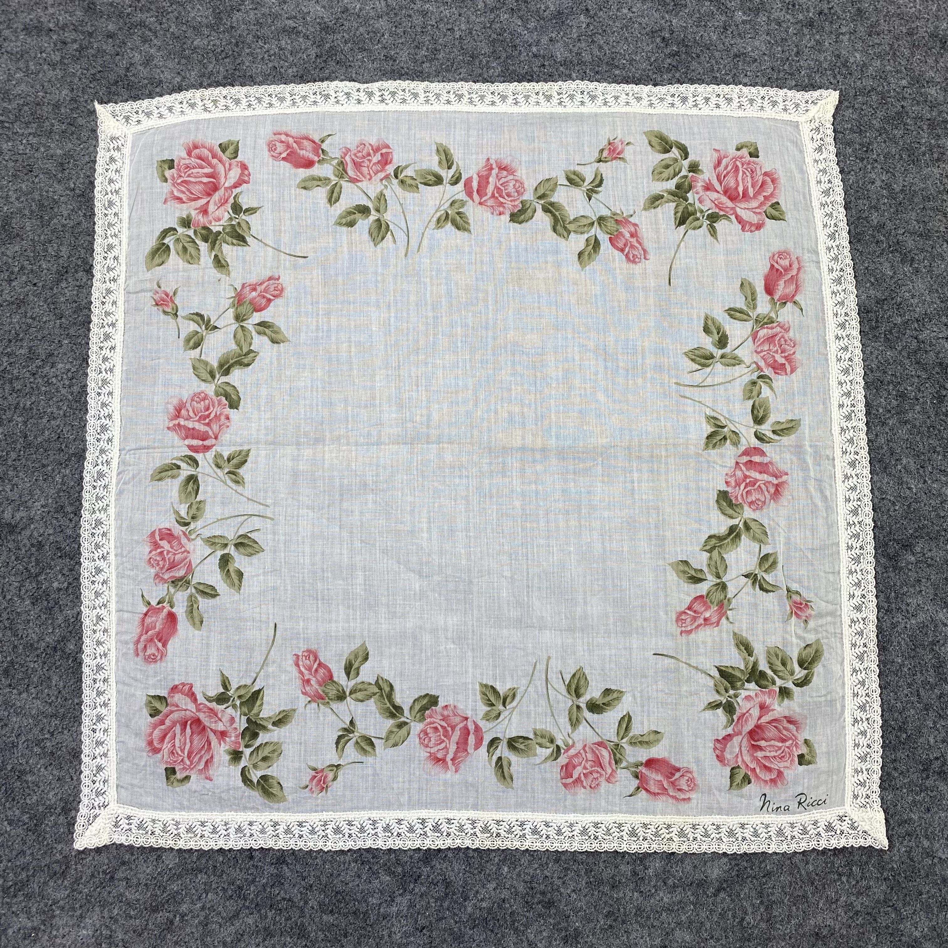Nina Ricci Nina Ricci Handkerchief / Bandana / Neckerchief-B2373 Size ONE SIZE - 3 Thumbnail