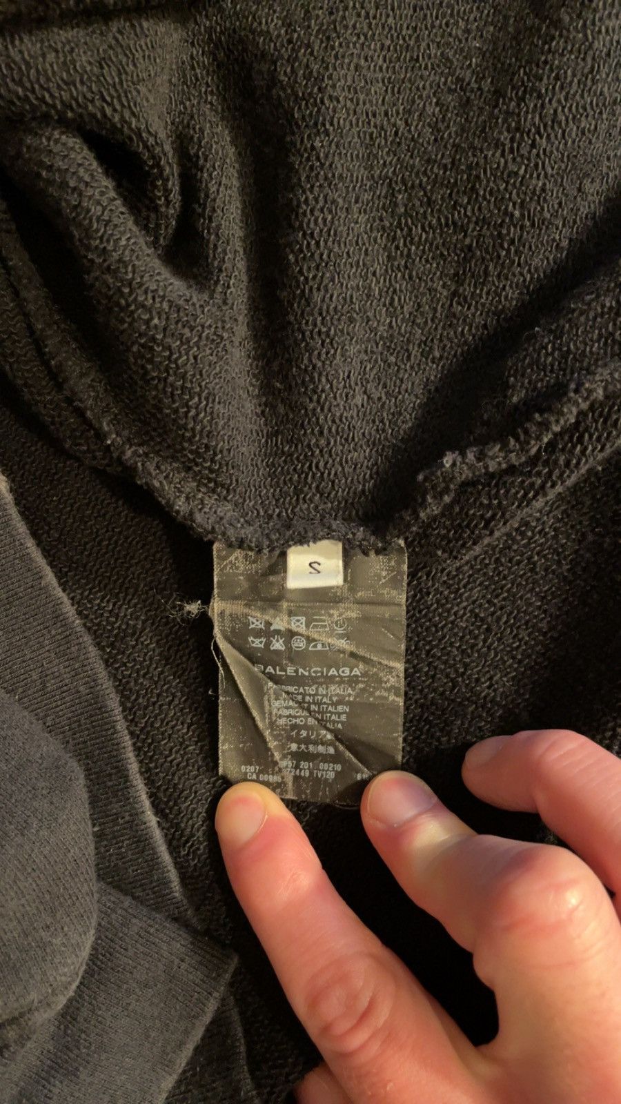 Balenciaga Balenciaga Homme Crewneck Size US S / EU 44-46 / 1 - 8 Thumbnail