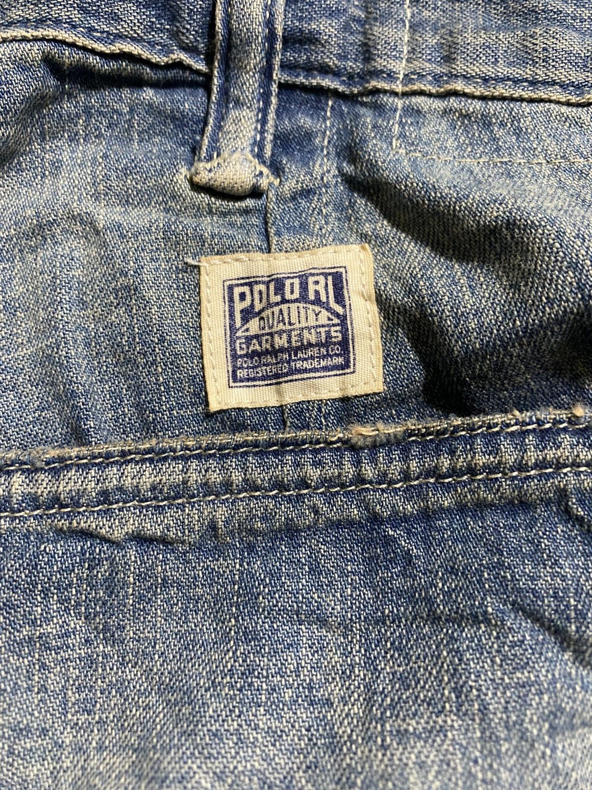 RRL Ralph Lauren Polo Ralph Lauren Patchwork Denim Pants Size US 39 - 10 Thumbnail