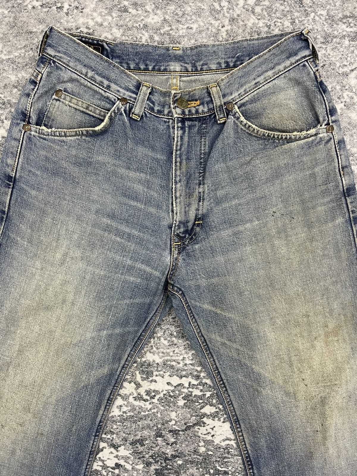 Lee Vintage Lee Riders Selvedge Distressed Denim Size US 30 / EU 46 - 3 Thumbnail
