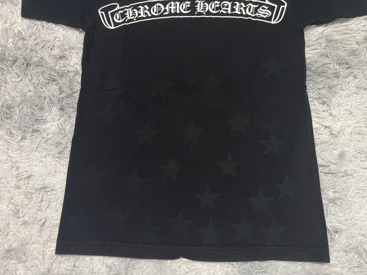 Chrome Hearts VINTAGE CHROME HEARTS STAR SCROLL HORSESHOE LOGO POCKET TEE Size US S / EU 44-46 / 1 - 14 Thumbnail