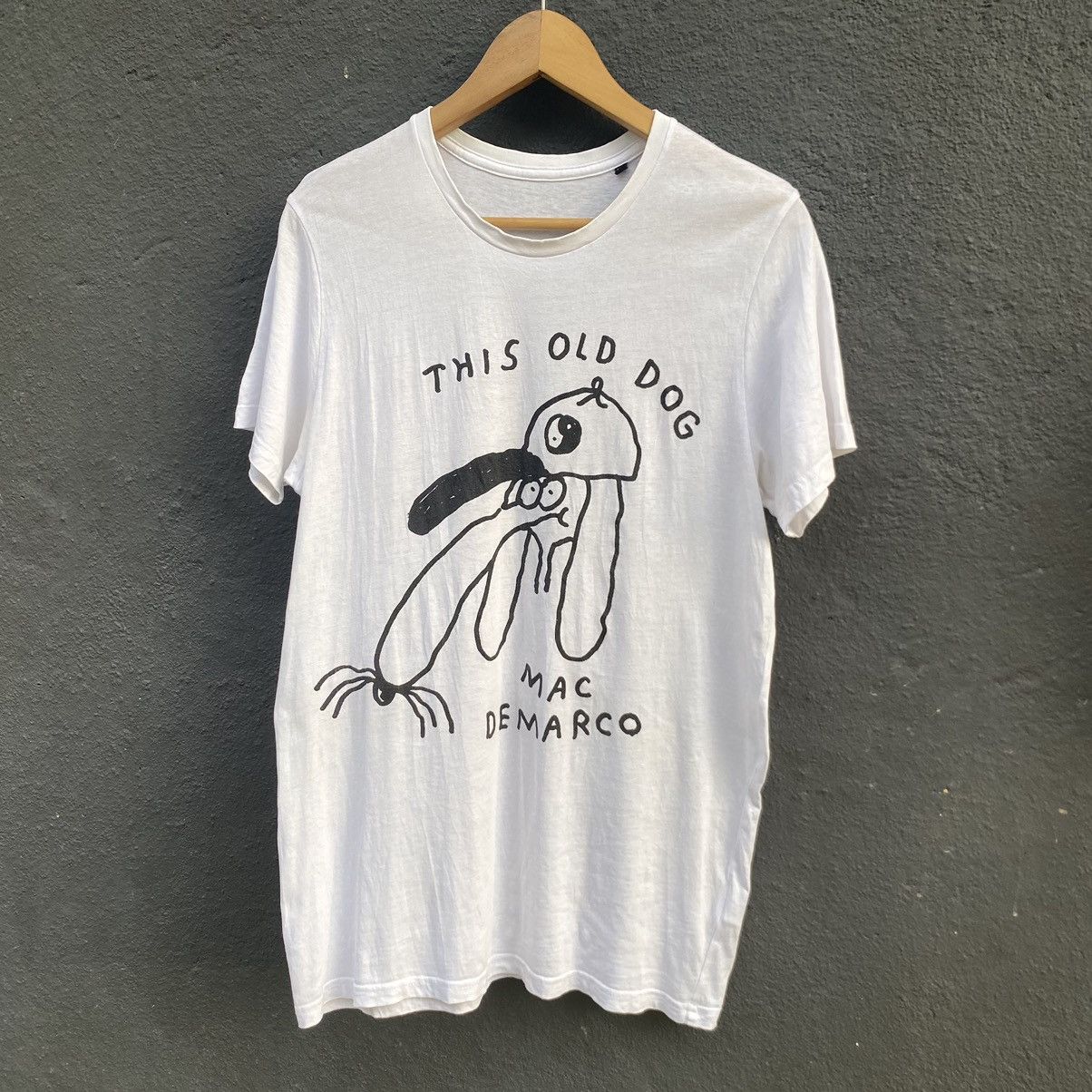 Band Tees Mac Demarco This Old Dog Album Band ERD GRUNGE GRAIL OG TEE Size US M / EU 48-50 / 2 - 1 Thumbnail