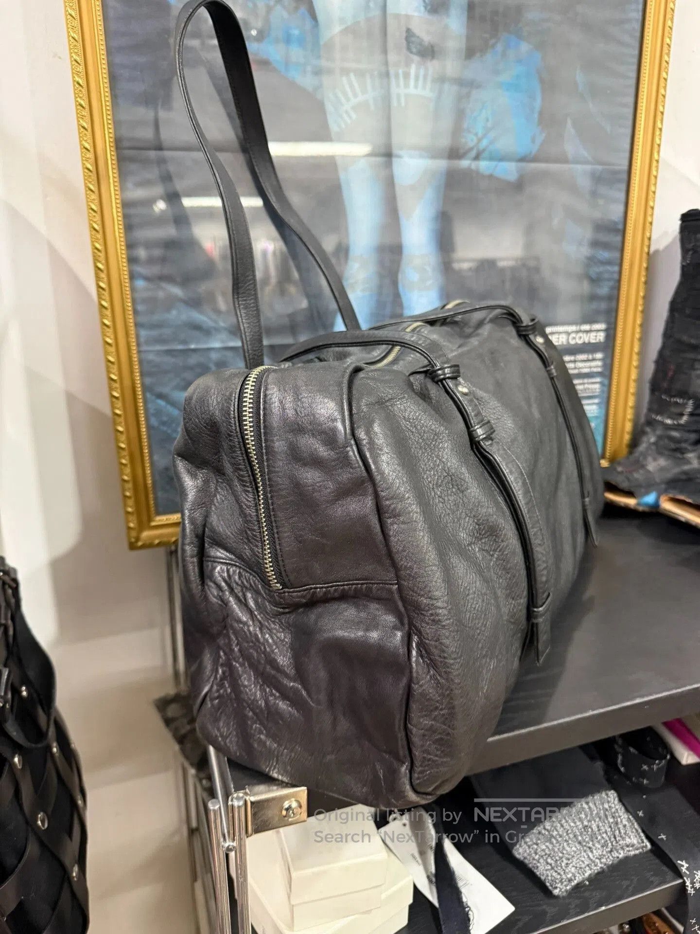 Y's Yohji Yamamoto Y's Large Boston Bag. Size ONE SIZE - 3 Thumbnail